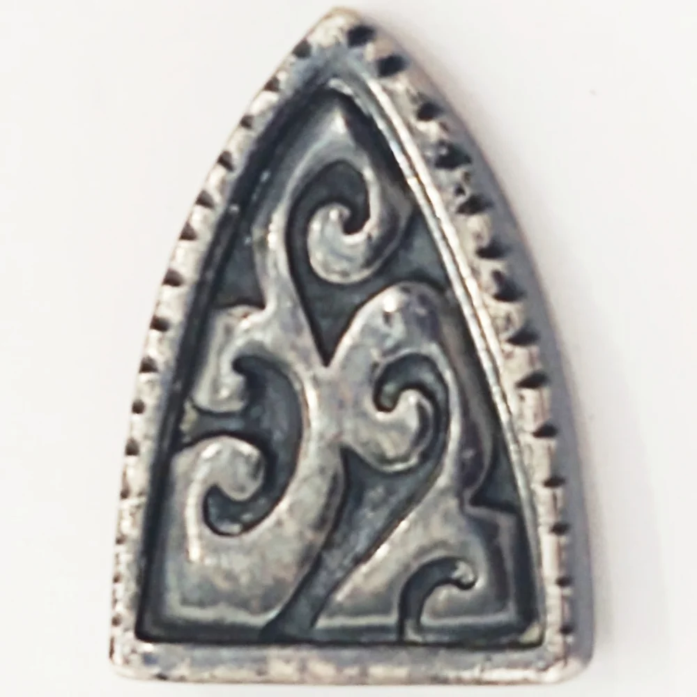 Vintage Designer Jeff Deegan Sterling Silver 4 piece Western Belt Buckle…